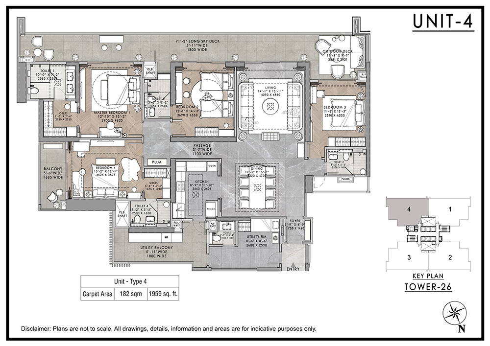 BPTP The Amaario Floor Plan