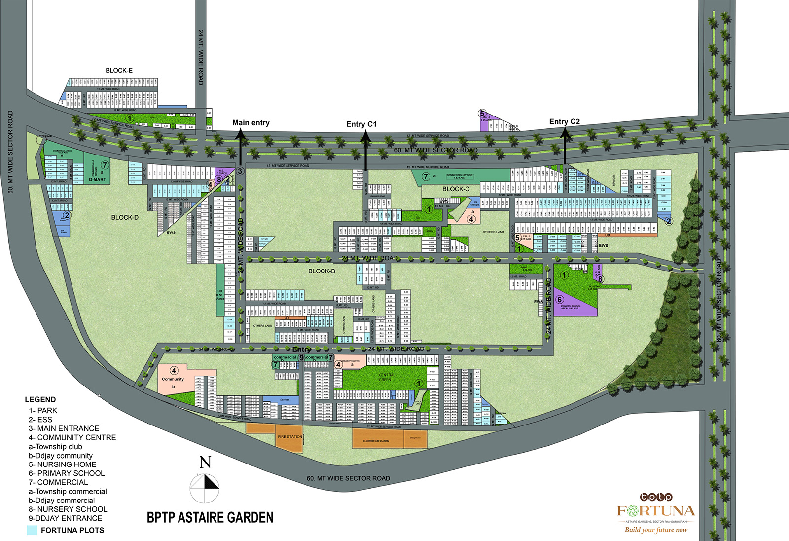 BPTP Astaire Gardens Master Plan