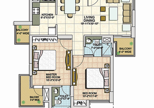 BPTP Spacio Floor Plans